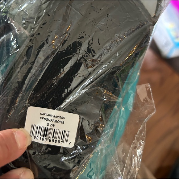 FOCO Las Vegas Raiders NFL🏈Mens👱♂️Foam Sport Slide - S 7/8 - Picture 4 of 10
